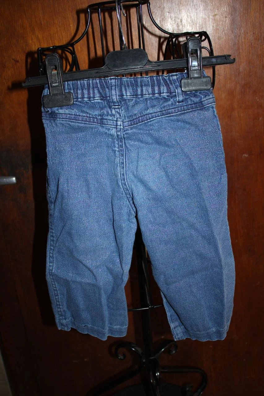 Calça jeans curta para menina 18 meses - 86 cm chiboogi – photo 4